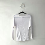 Camisa Blanca Manga Larga - Thumbnail 2