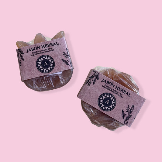 Jabón Natural de Avena Miel y Leche  60 gr. Ayurveda Ancestral