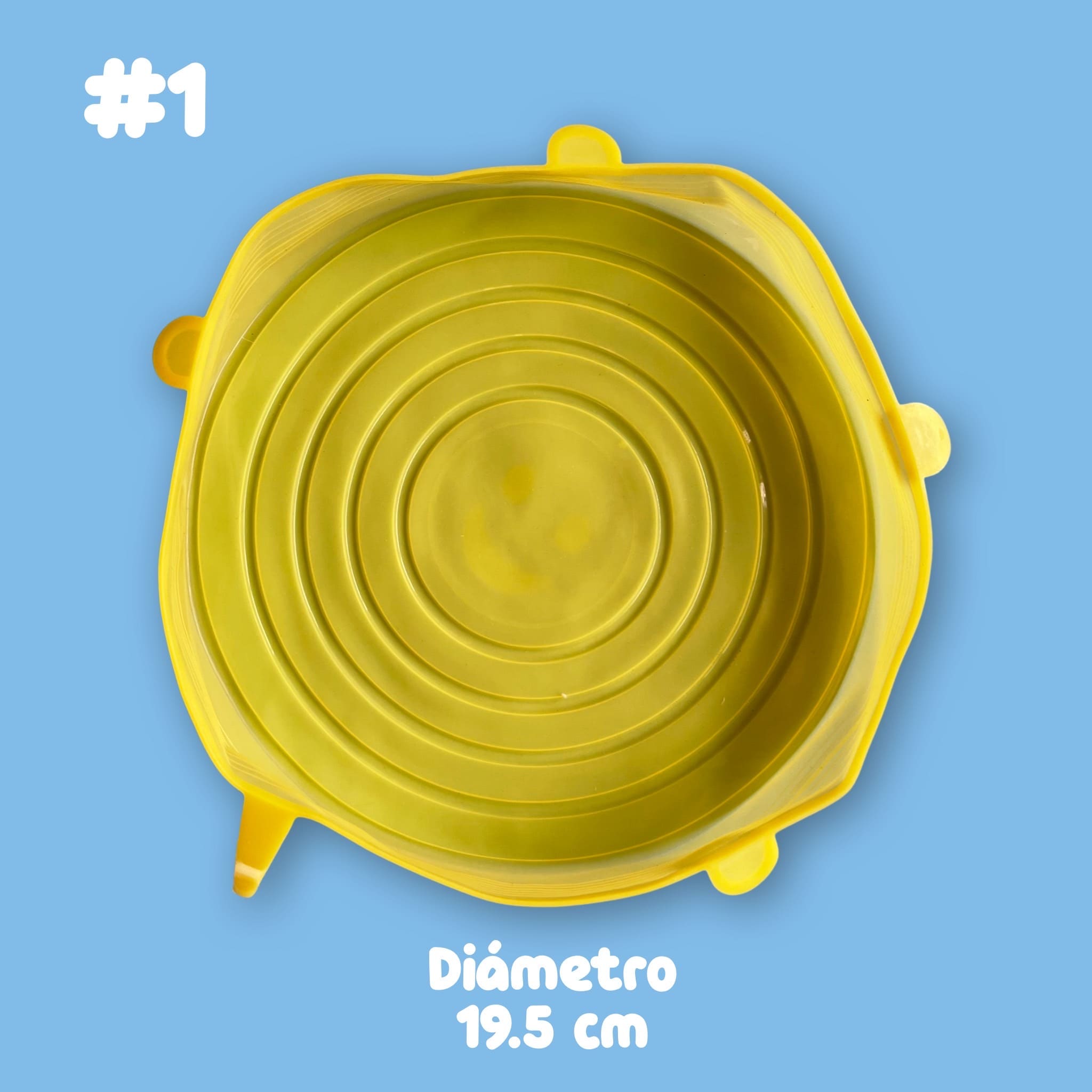 Tapas de Silicona x 6 und