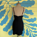 Vestido Negro Corto Karibik - Thumbnail 5