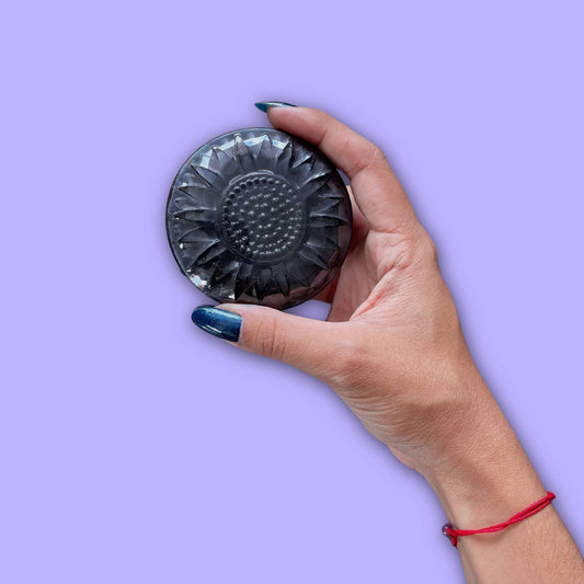 Jabón de Carbón Activado + Eucalipto y Limón 90 gr.  Amapola