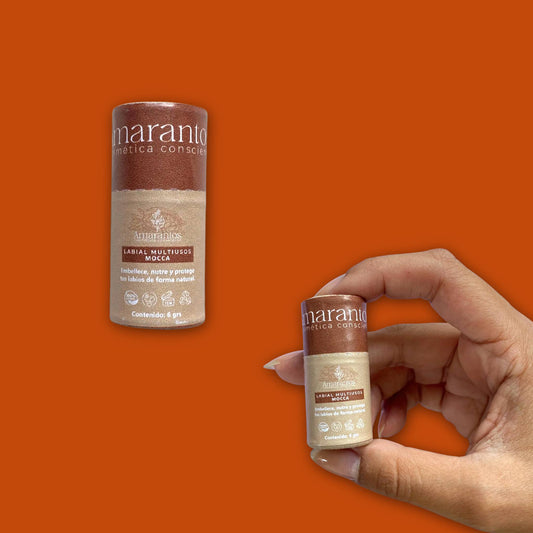 Labial multiusos Mocca 6 gr. Amarantos