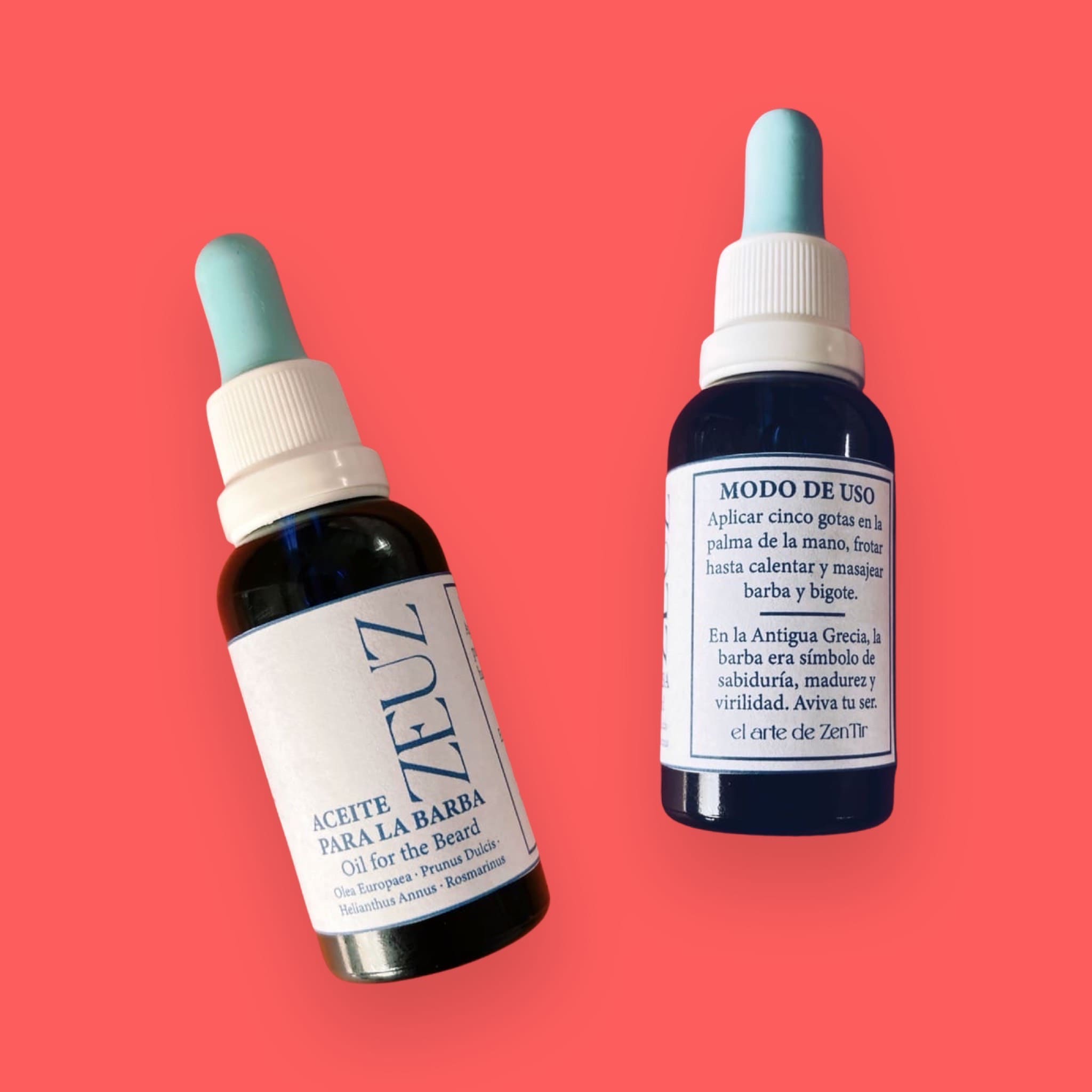 Aceite para la Barba Zeuz 30 ml. Botánica Celestial