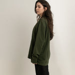 Buzo Tokio Verde Militar 100% Algodón Relaxed Fit Andante - Thumbnail 7