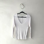 Camisa Blanca Manga Larga - Thumbnail 1