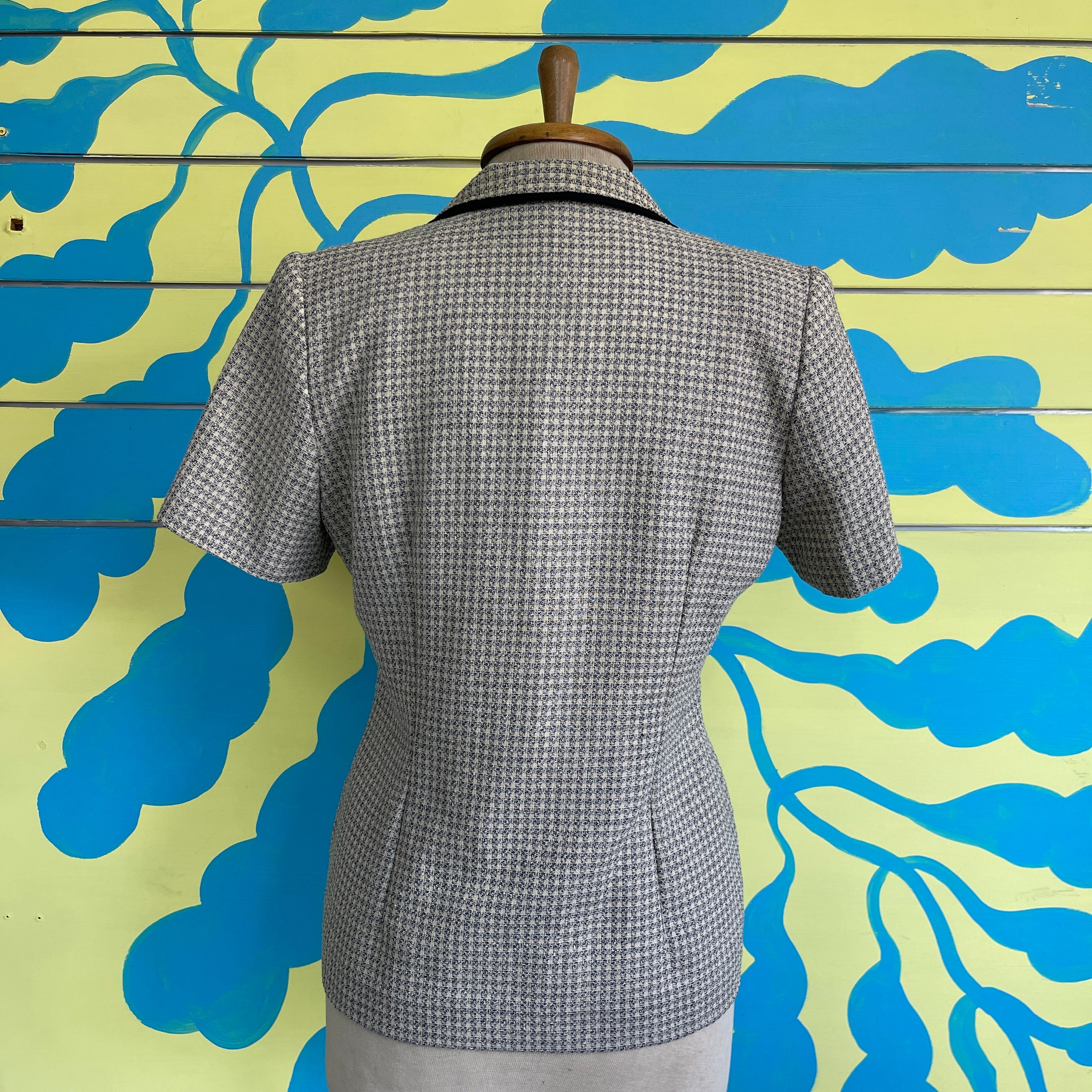 Camisa Blazer tipo Channel