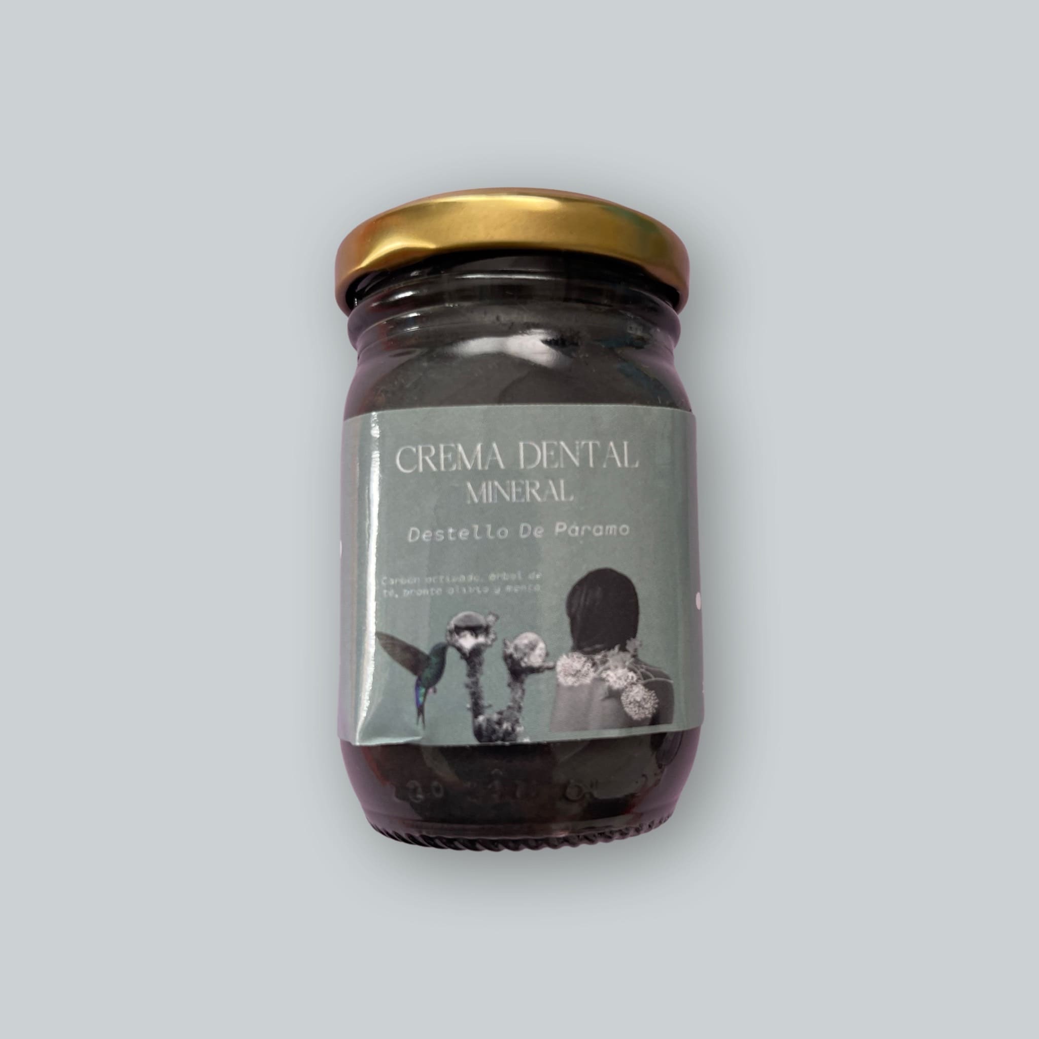 Crema Dental Mineral Carbón Activado Verde Ritual 120 gr.