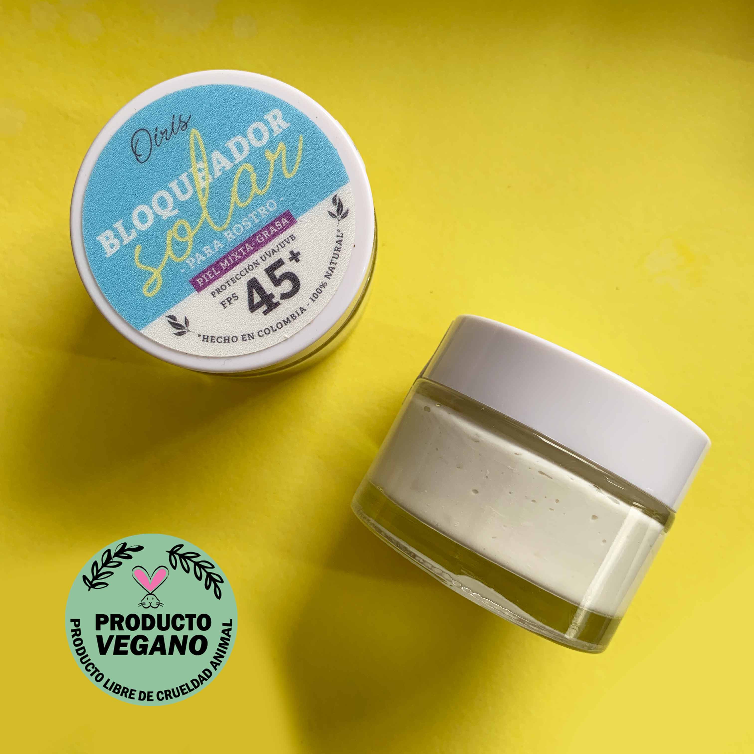 Protector Solar Natural Piel Grasa 40 ml. Oiris