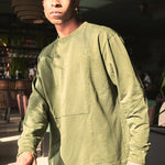Buzo Tokio Verde Militar 100% Algodón Relaxed Fit Andante - Thumbnail 3