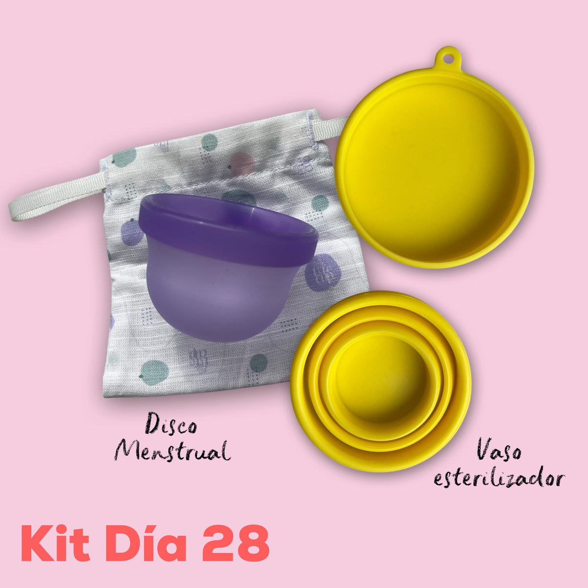 Kit Día 28- Disco Menstrual