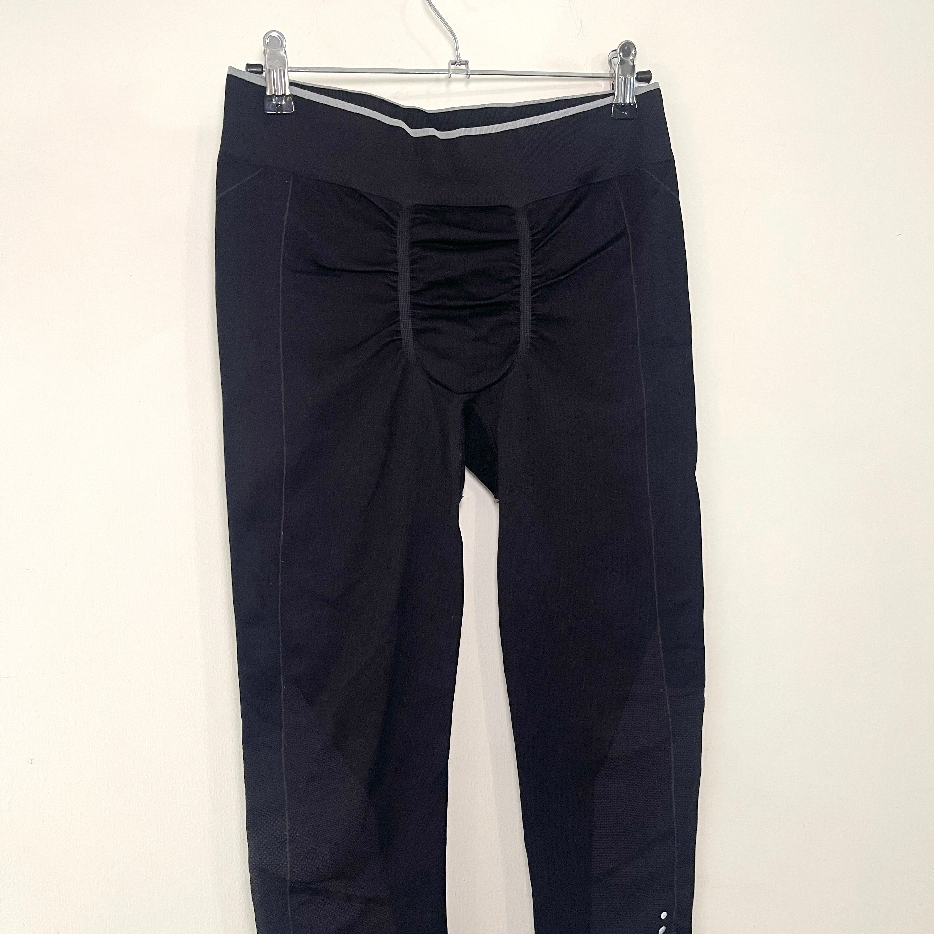 Licra Media Pierna Deportiva Negra  Hombre