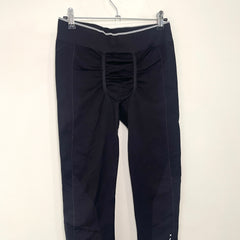 Licra Media Pierna Deportiva Negra  Hombre