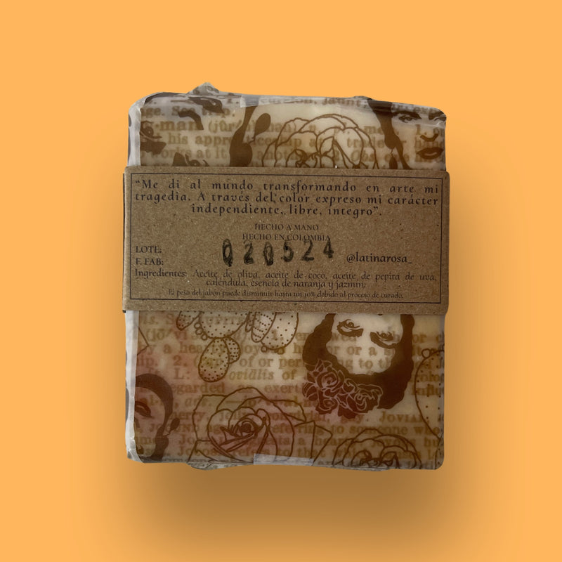 Jabón Vegetal Frida 110 gr. La Tina Rosa - Image 2