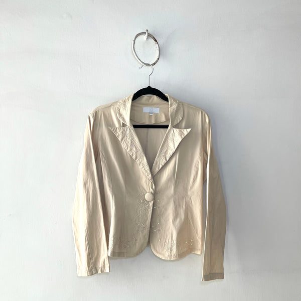 Chaqueta Blazer Baige