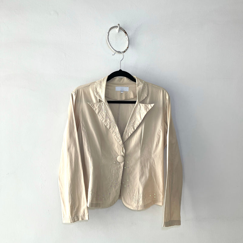 Chaqueta Blazer Baige - Image 1