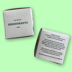 Desodorante Natural Sólido Oiris 40 gr