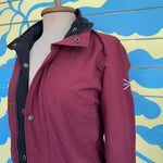 Chaqueta Capucha Doble Faz Vinotinto Waffer Victoria - Thumbnail 8