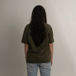Camiseta Sacramento Verde Militar 100% Algodón Regular Fit Andante - Thumbnail 7