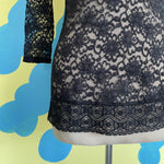 Camisa Manga Larga Encaje - Thumbnail 3