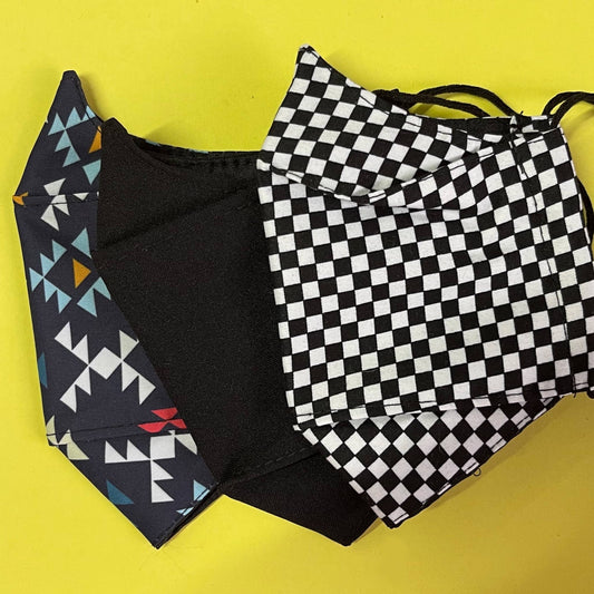 KIT X3 Tapabocas de Tela Antifluidos