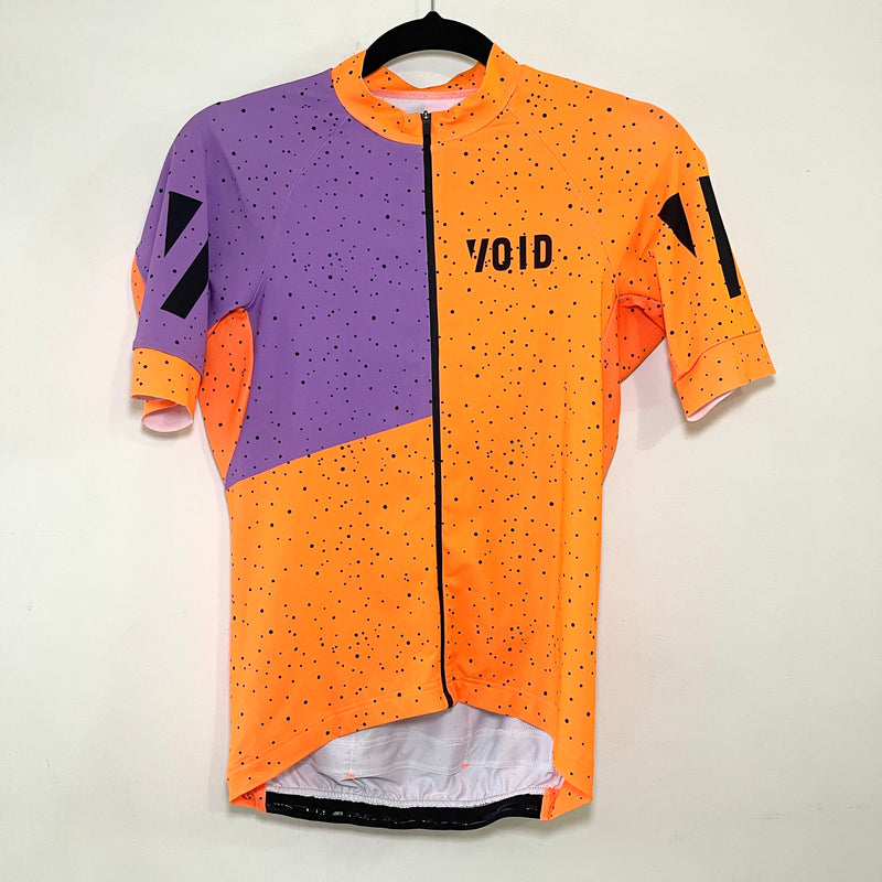 Jersey para ciclismo Naranja y Morado con Puntos Void - Image 3