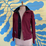 Chaqueta Capucha Doble Faz Vinotinto Waffer Victoria - Thumbnail 6
