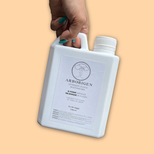 Detergente Líquido Nuez del Jabón Arborigen  1.000 ml.