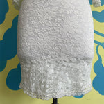 Vestido Encaje Blanco - Thumbnail 3