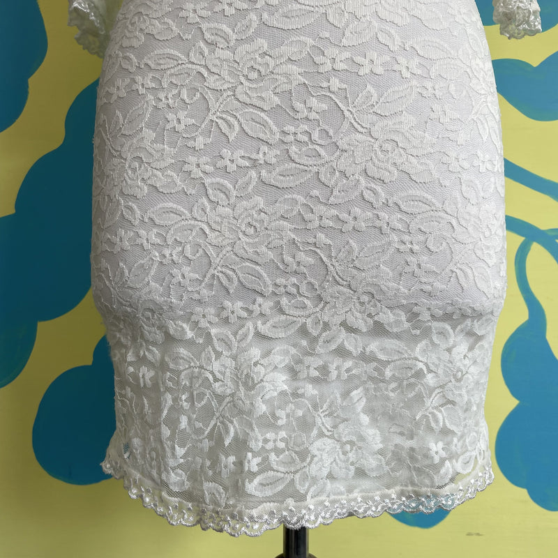Vestido Encaje Blanco - Image 3