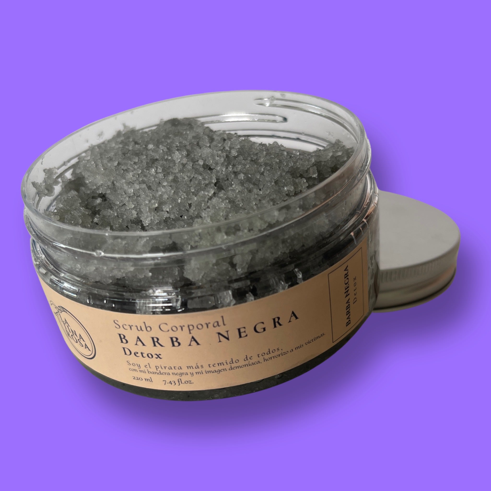 Exfoliante Corporal Barba Negra 220 ml. La Tina Rosa