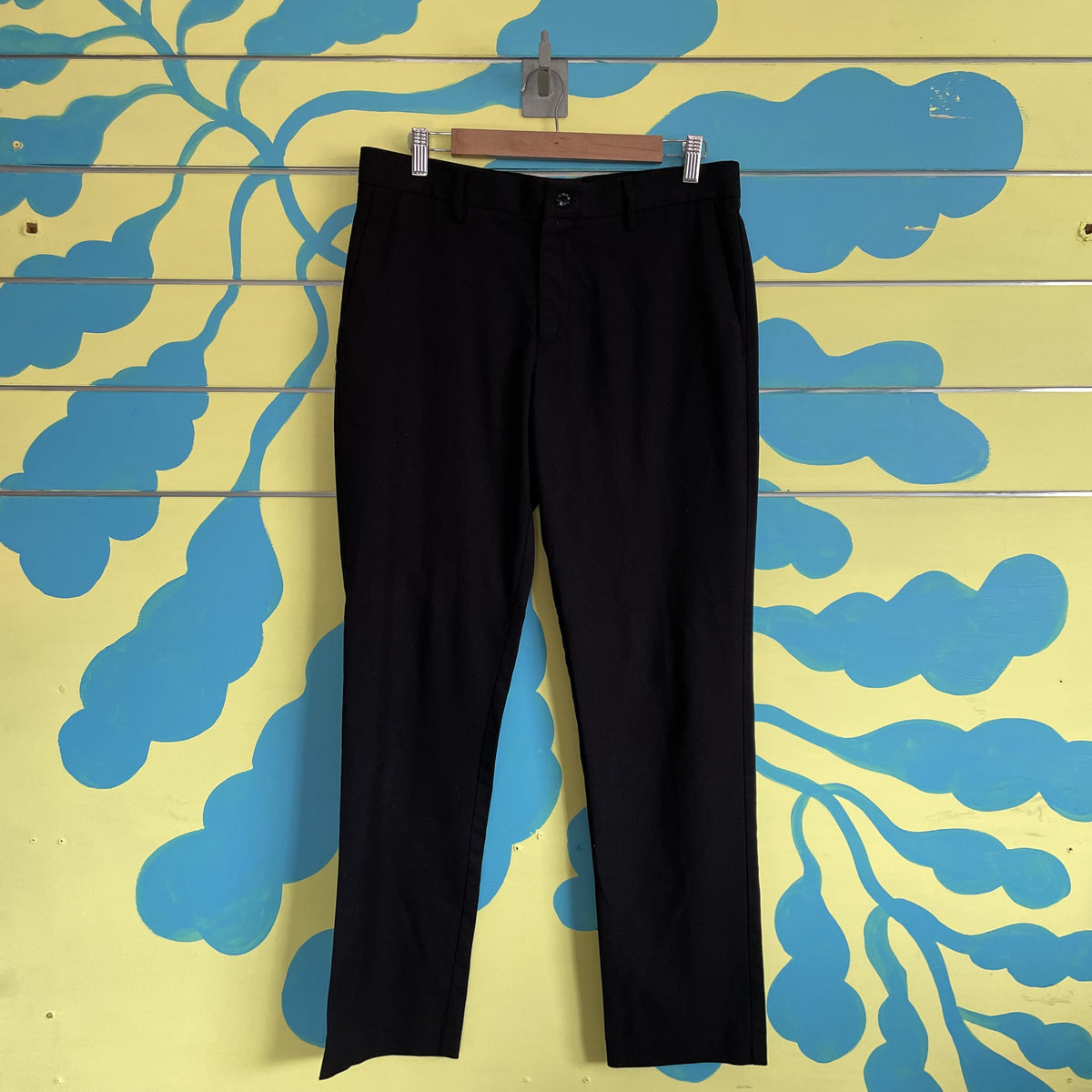Pantalon Negro Slim Fit