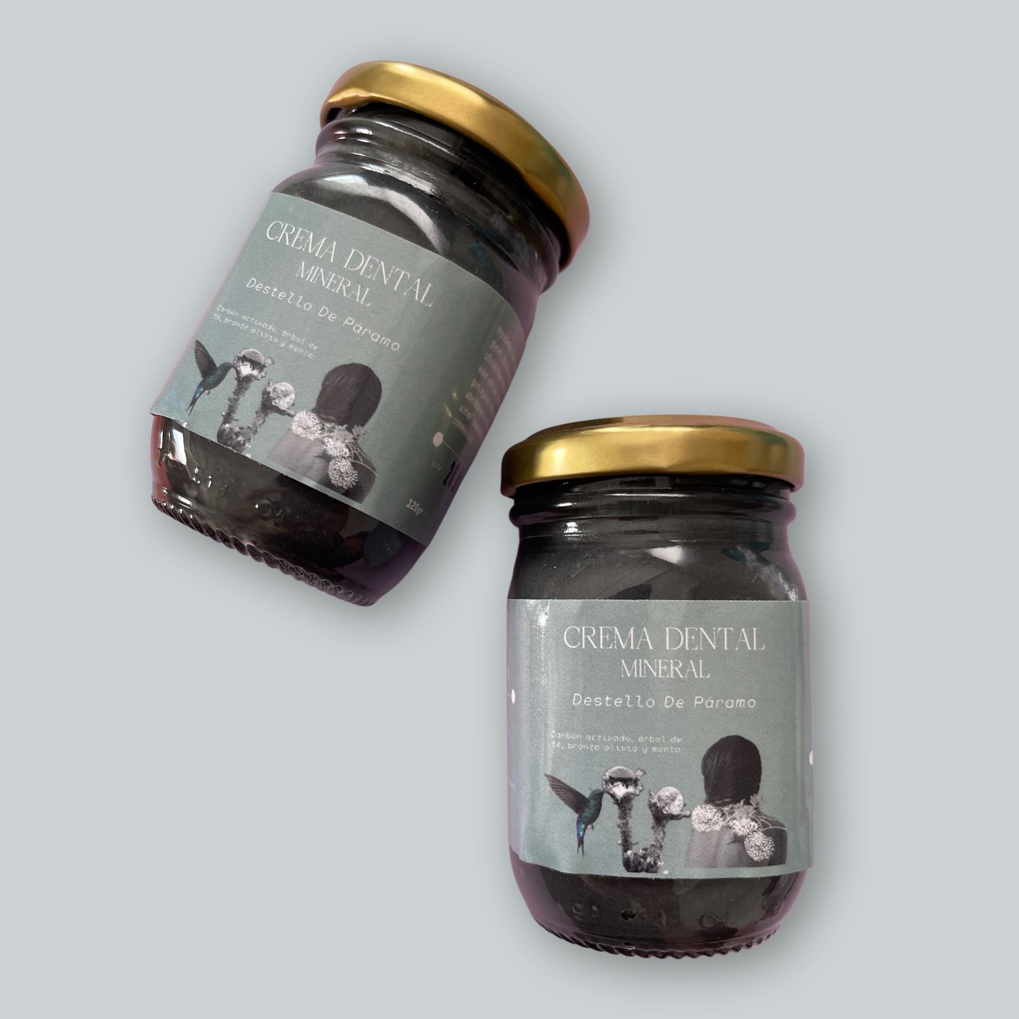 Crema Dental Mineral Carbón Activado Verde Ritual 120 gr.