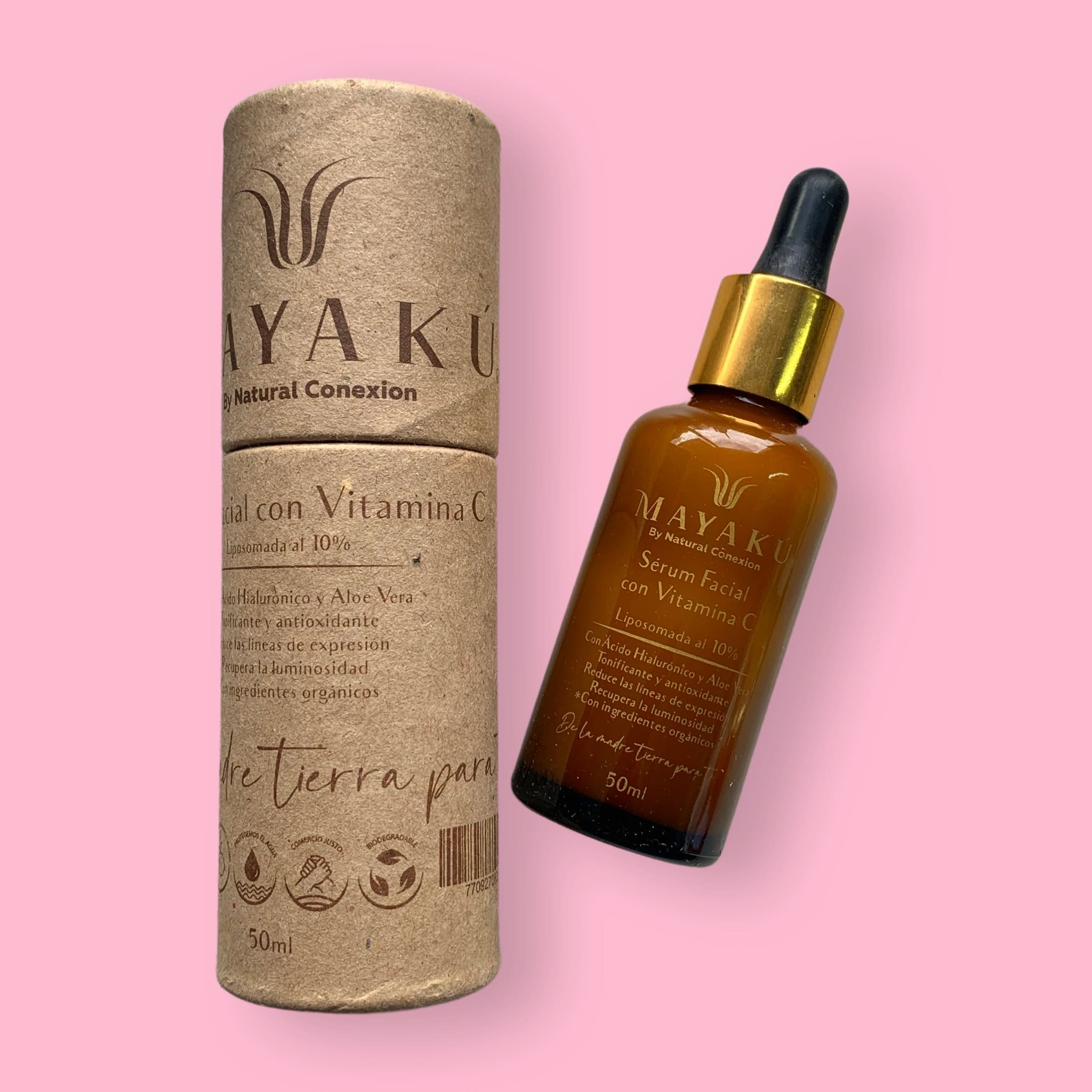 Sérum Facial con Vitamina C Mayakú 50 ml.