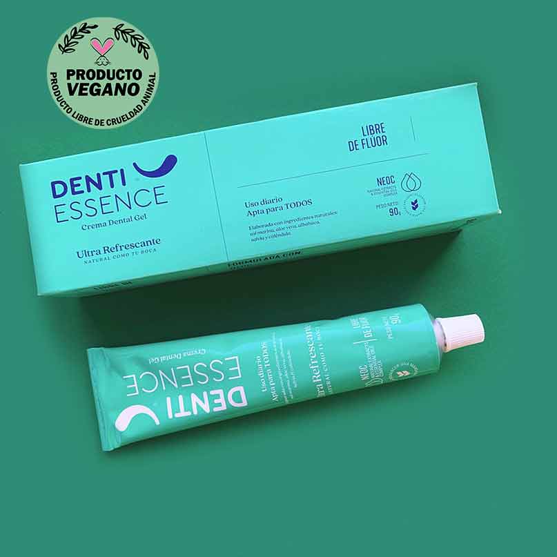 Crema Dental sin Flúor Refrescante 90 gr. Denti Essence
