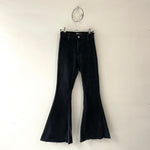 Pantalon Bota Campana Negro - Thumbnail 1