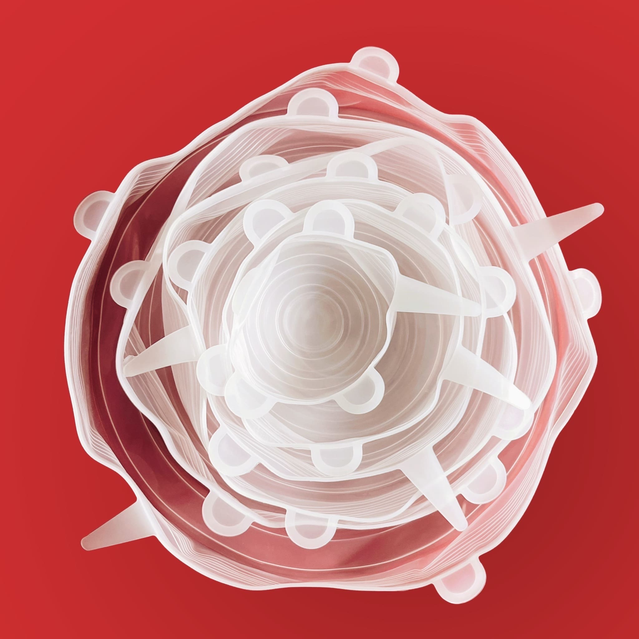 Tapas de Silicona x 6 und