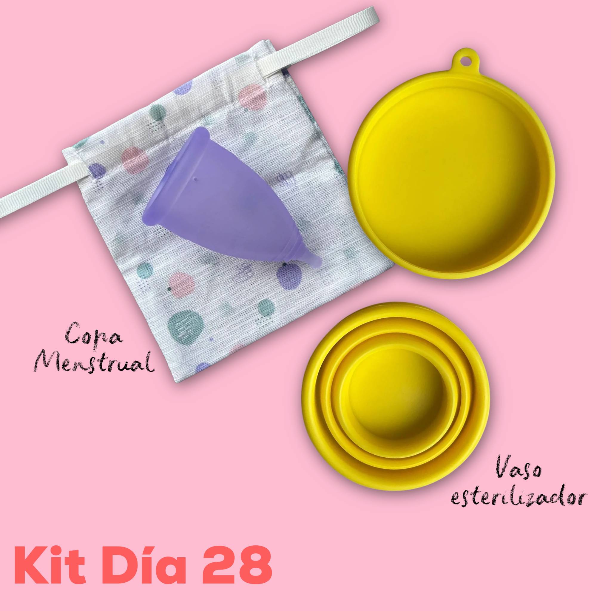 Kit Día 28 - Copa Menstrual