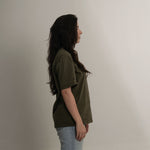 Camiseta Sacramento Verde Militar 100% Algodón Regular Fit Andante - Thumbnail 8