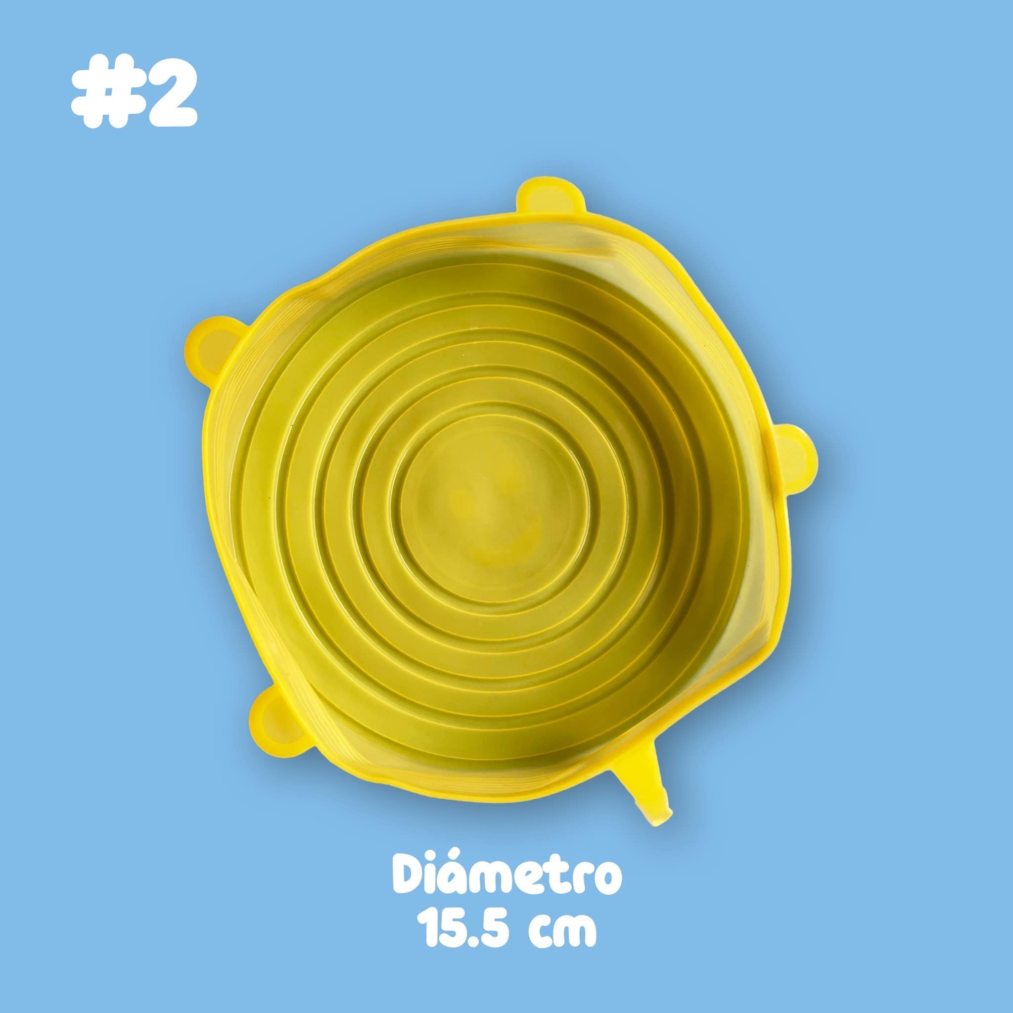 Tapas de Silicona x 6 und