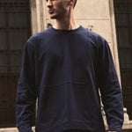 Buzo Tokio Azul Oscuro 100% Algodón Relaxed Fit Andante - Thumbnail 3
