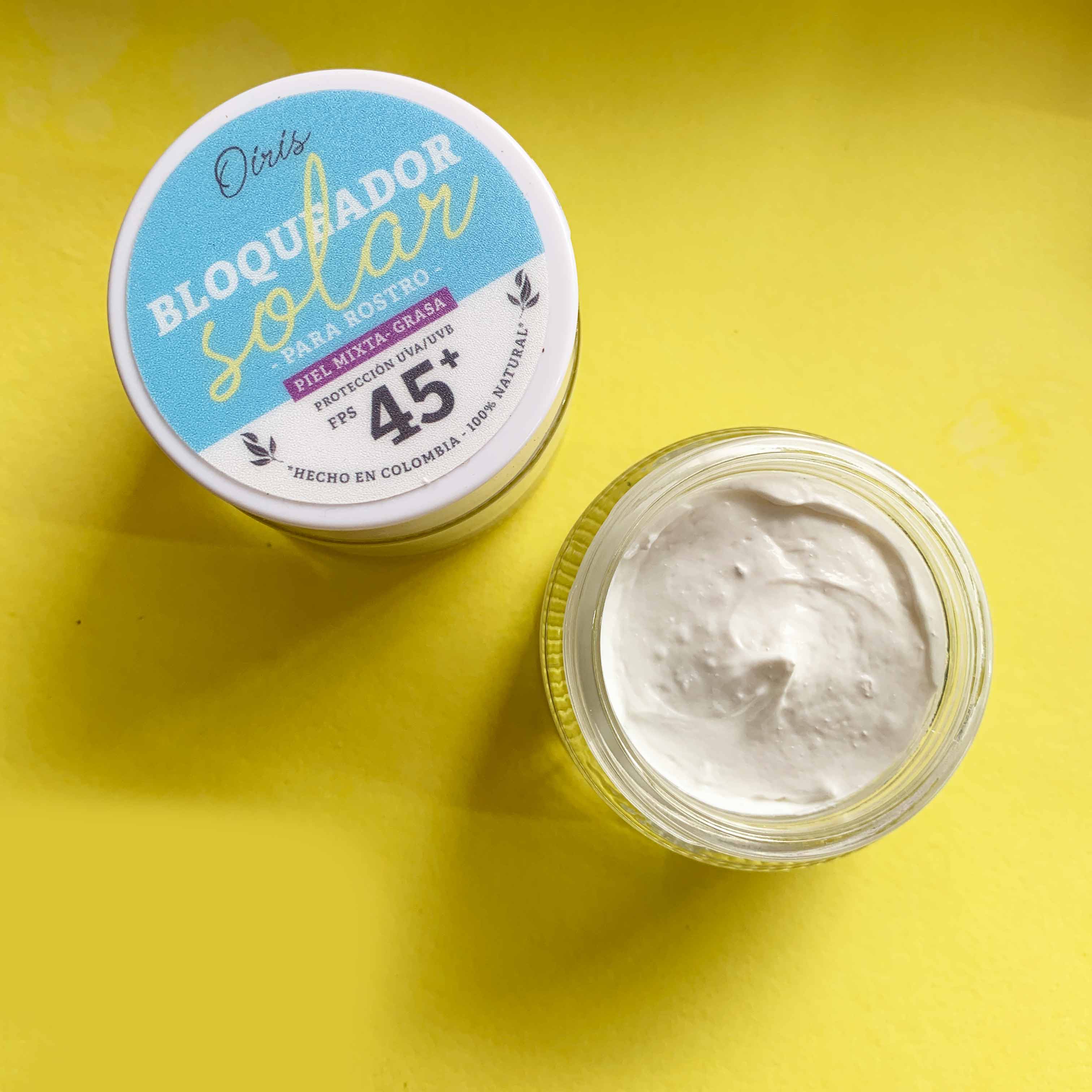 Protector Solar Natural Piel Grasa 40 ml. Oiris