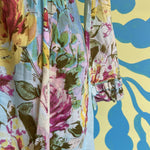 Vestido Aguamarina Flores Volero - Thumbnail 2