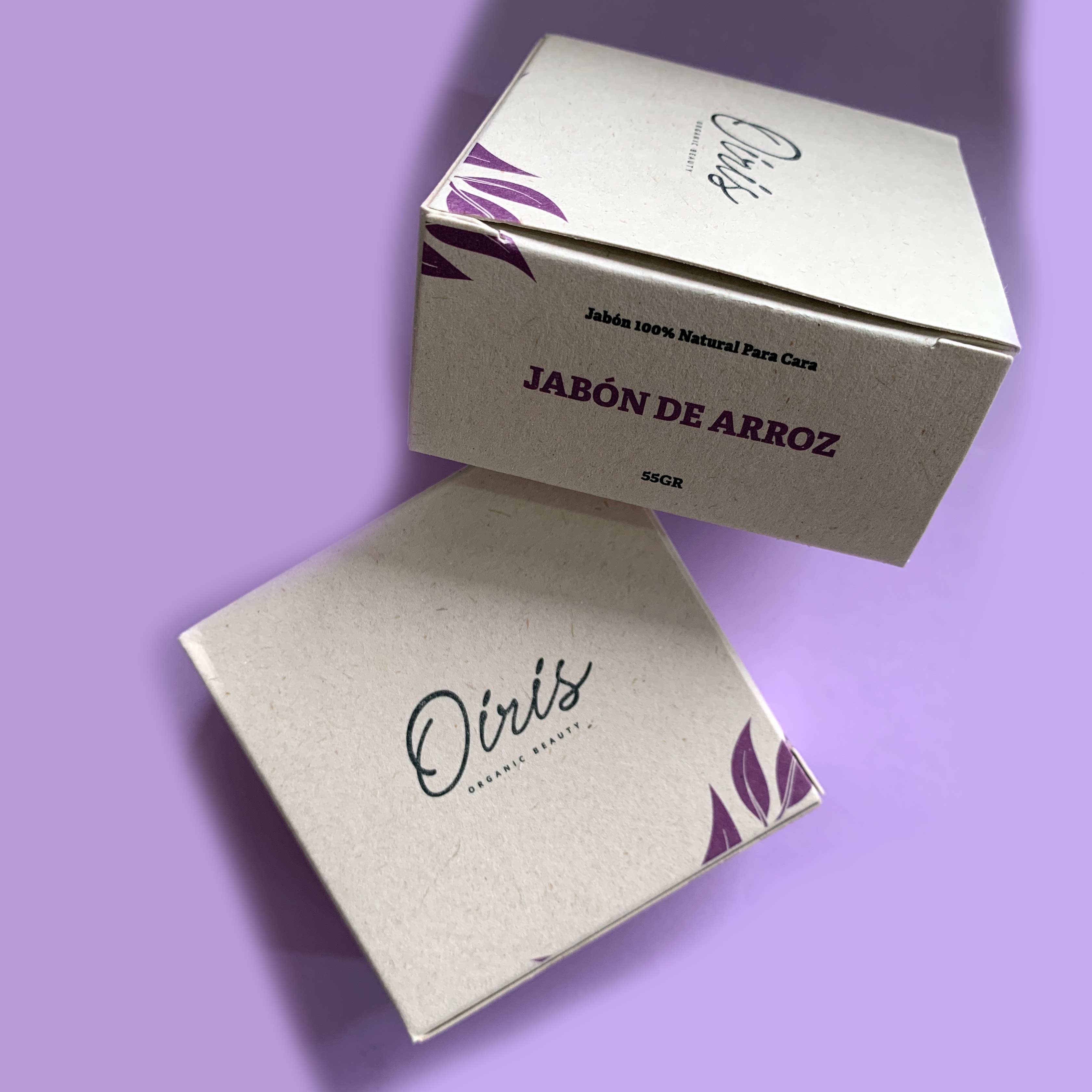 Jabón Facial / Corporal de Arroz Oiris 55 gr.