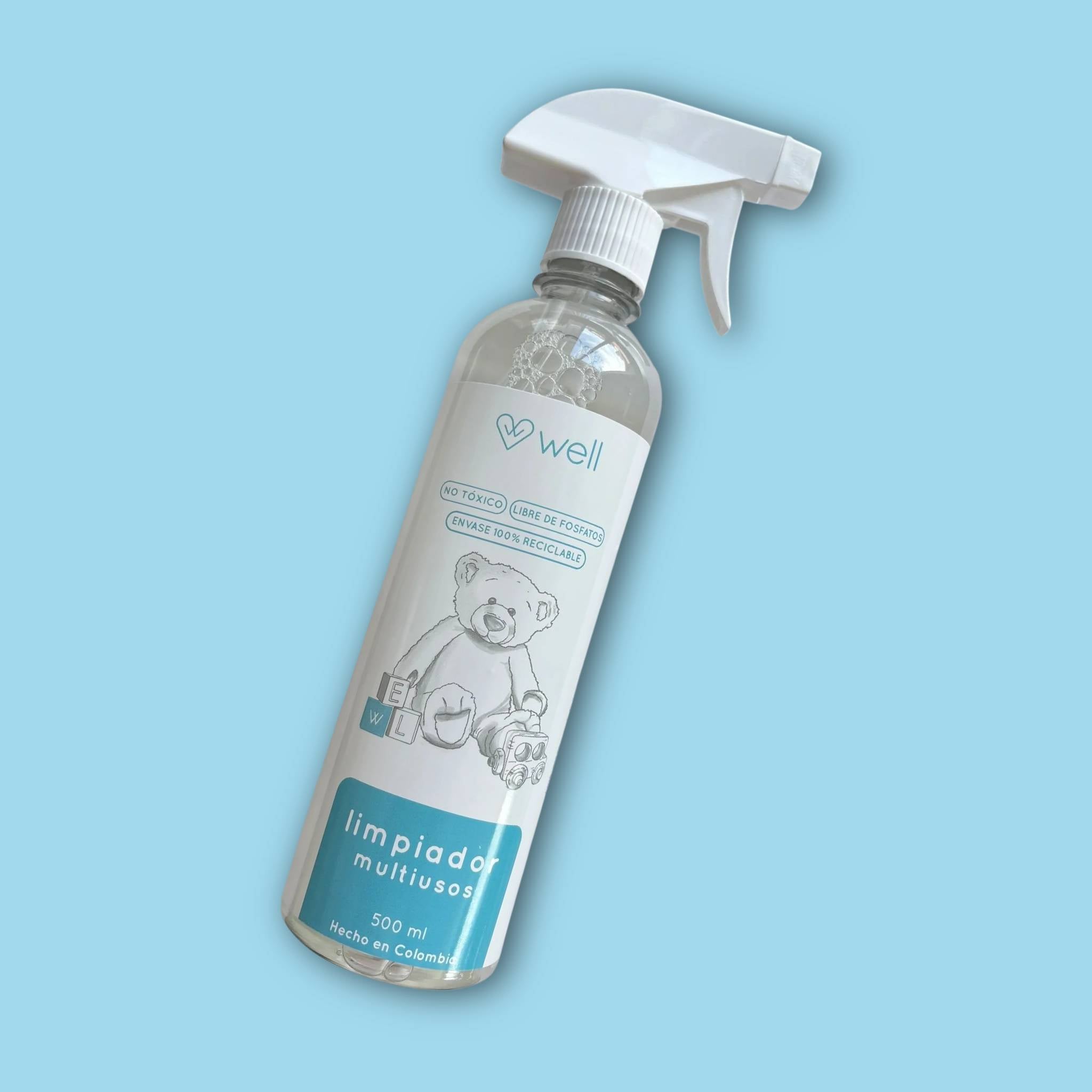 Limpiador Multiusos Well 500 ml.