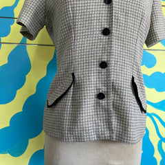 Camisa Blazer tipo Channel