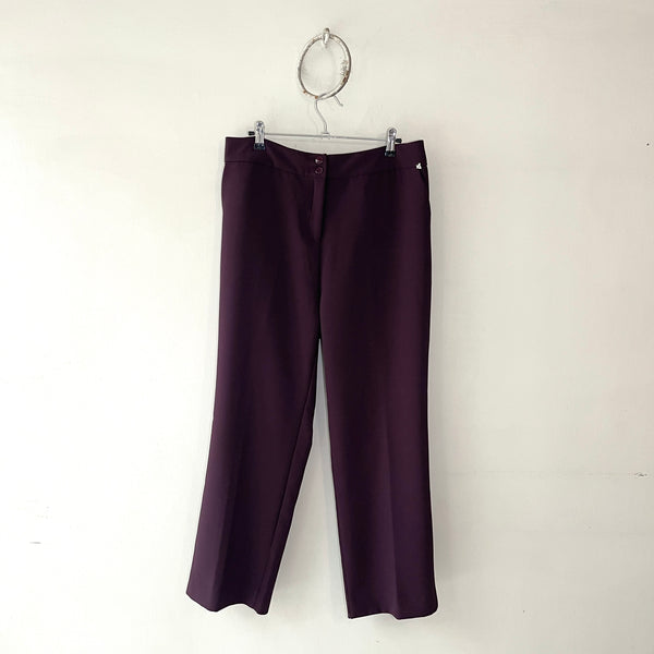 Pantalon Poliester Berenjena