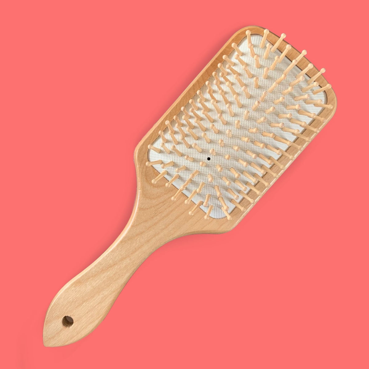 Cepillo de Madera para Cabello Cuadrado Ecosapiens