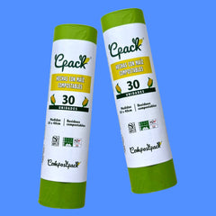 Bolsas Biodegradable Papelera Compostpack x 30 Und. 30x40 cm