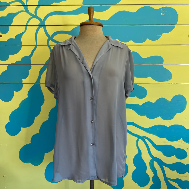 Blusa Gris Transparente - Image 1