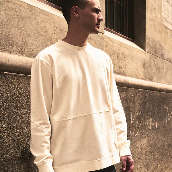 Buzo Tokio Crema 100% Algodón Relaxed Fit Andante - Secondary